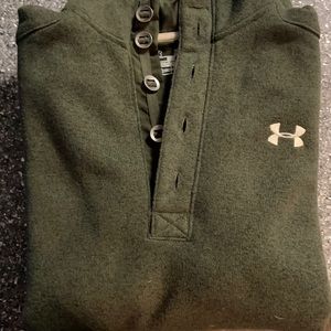 Very sharp under armor button up sweater. Brand new. Never been worn. Very sharp